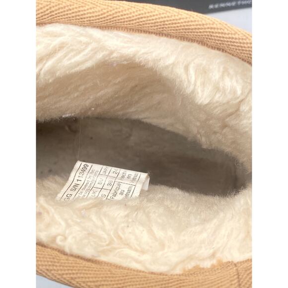 UGG CLASSIC MINI PLATFORM 1134991-CHE Boots Size 7 - Picture 10 of 10